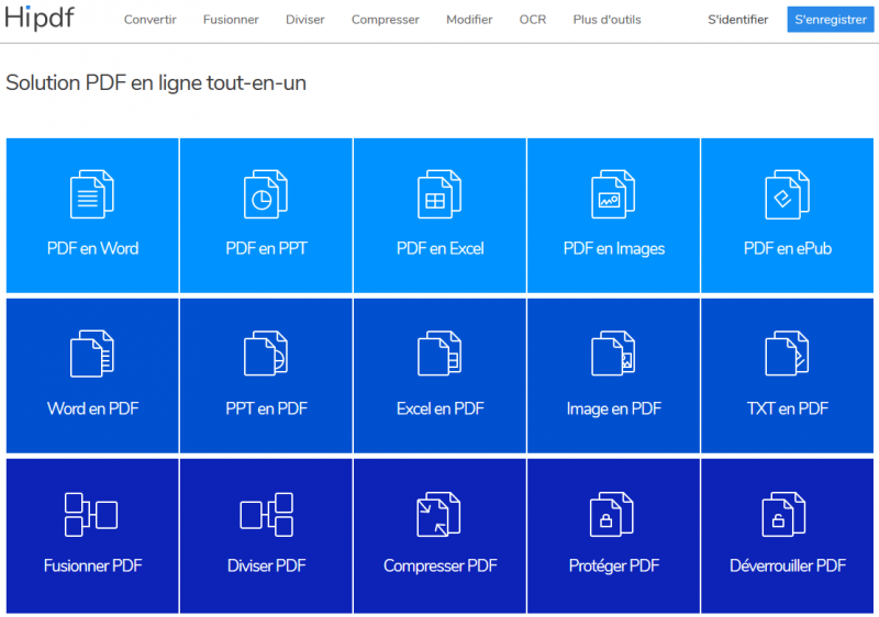 Hipdf interface 